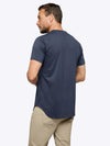 AO Elongated Tee | Pacific Blue Signature-fit PYCA ProÂ®