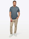 AO Split-Hem Tee | Ocean Storm Signature-fit PYCA ProÂ®