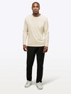AO Forever Long Sleeve Tee | Ivory Classic-Fit PYCA ProÂ®