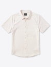 Crossover Button Up | Bone Signature Fit