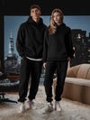Divine Fleece Hoodie | Black Classic-fit