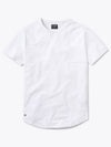 AO Curve-Hem Tee | White Signature-fit PYCA ProÂ®
