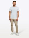 AO Split-Hem Tee | White Signature-fit PYCA ProÂ®