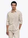 SoHo Long Sleeve Button Up | Sand Dune Signature-fit