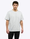 Overtime Oversized Tee | White Relaxed-Fit