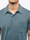 AO Button Up | Naples Blue Signature-Fit PYCA ProÂ®