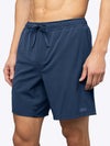 Crossover Short Unlined | Iron Navy Classic-Fit